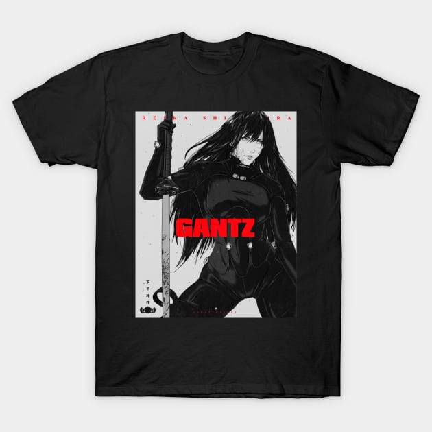 Reika Gantz - Anime - T-Shirt | TeePublic Reika Gantz - Anime - T-Shirt | TeePublic